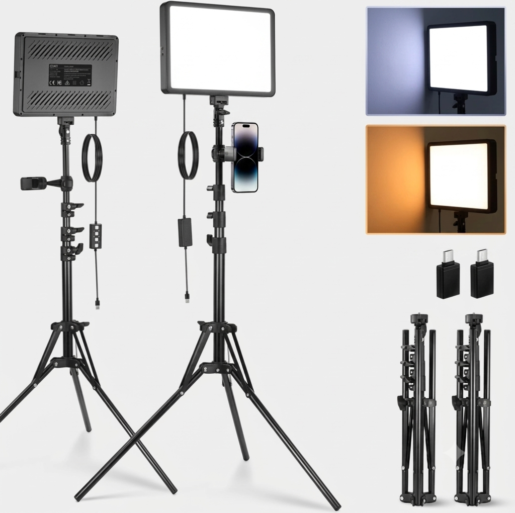 Godox iluminacion kit 2 luces