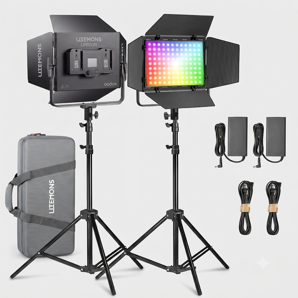 Iluminacion godox kit 2 luces