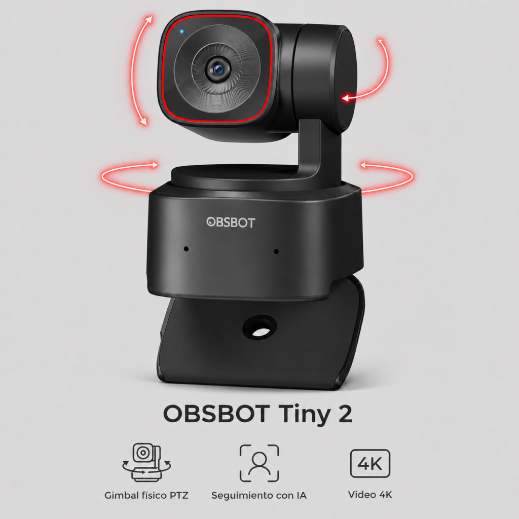 obsbot tiny 2 4k webcam