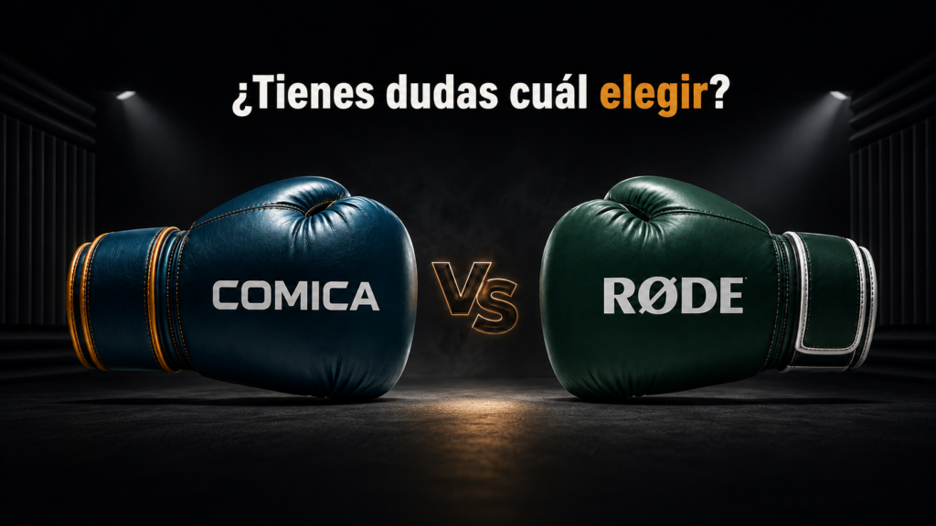 Comica vs RODE: ¿Vale la Pena Pagar el Doble o el Triple? 2 comica vs rode dudas cual elegir