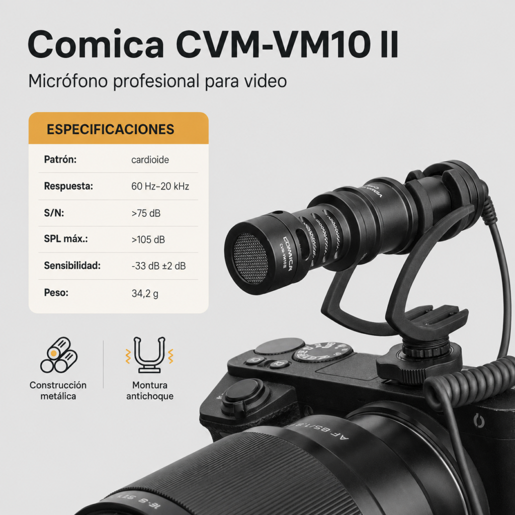 comica cvm vm10 ii todoparagrabar
