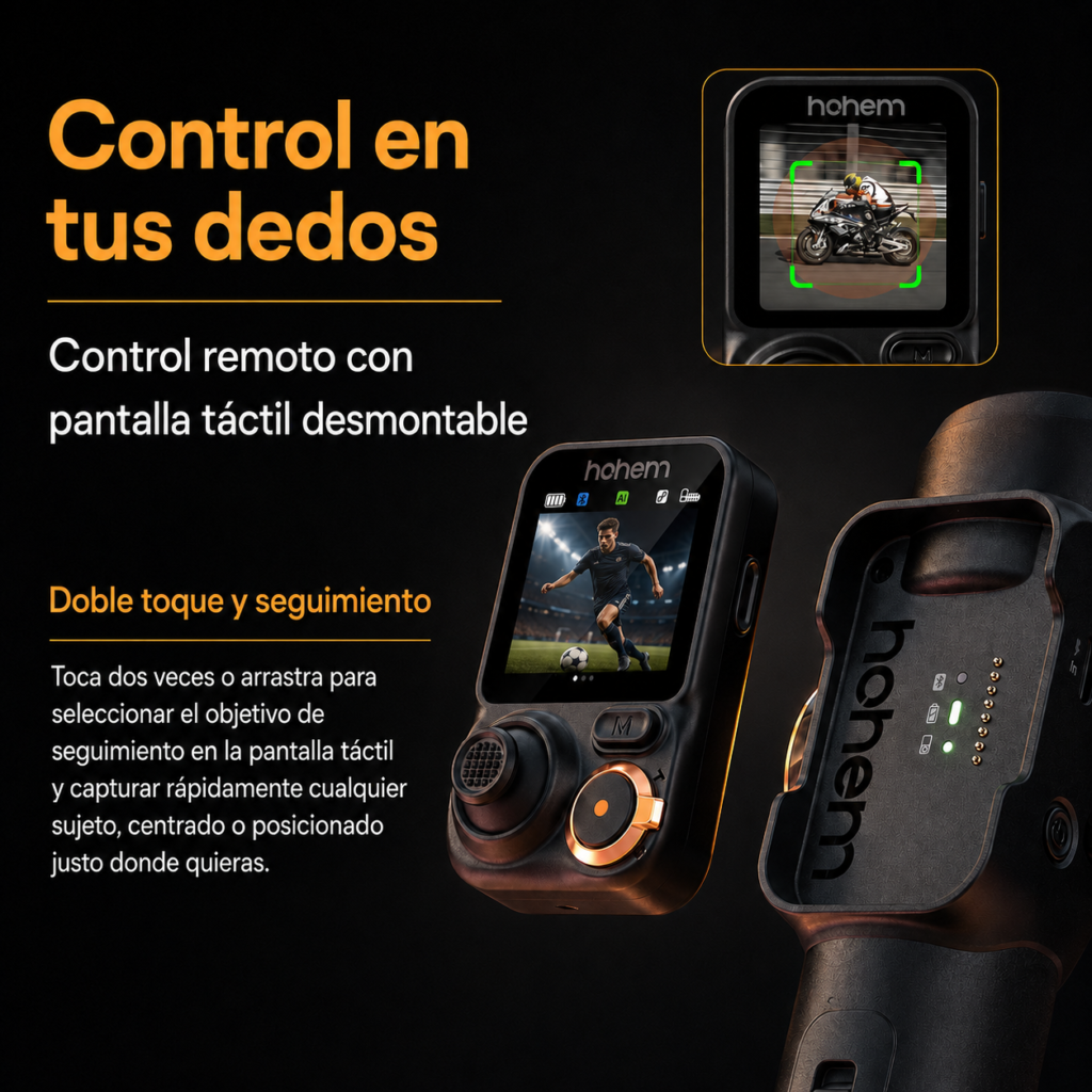 control remoto hohem isteady m7