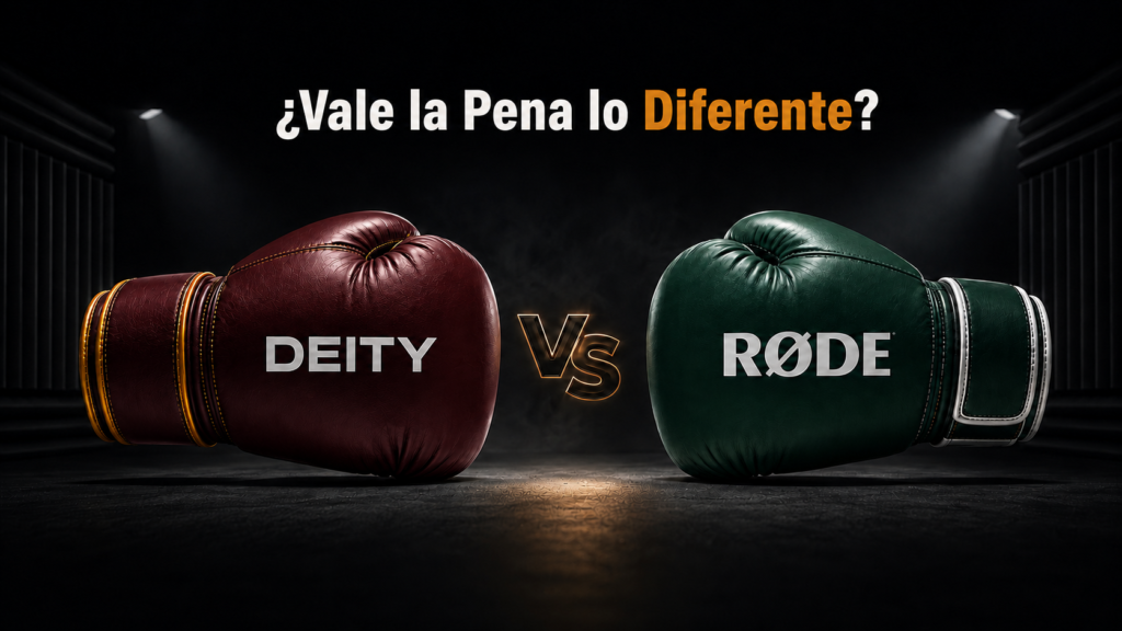 Deity vs RODE: ¿Vale la Pena lo Diferente? 2 deity vs rode microfonos