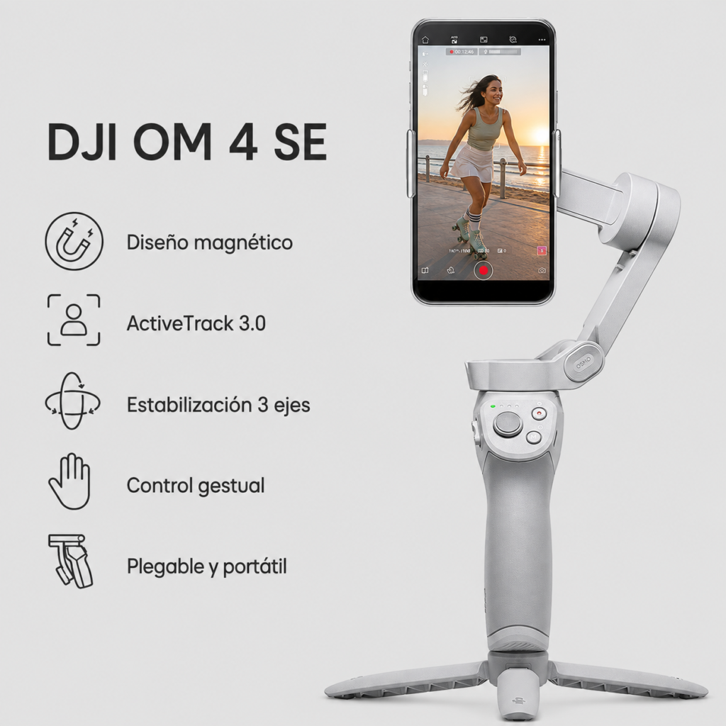 dji om 4 se estabilizador para celular