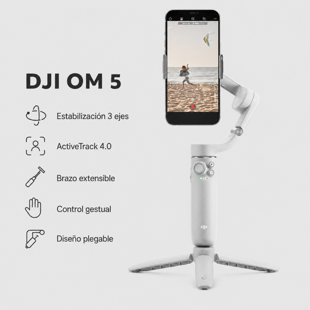 dji om 5 gimbal para celular