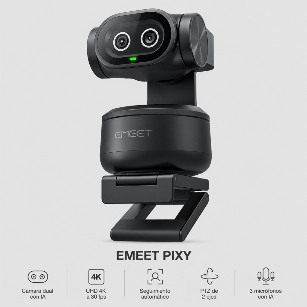 emeet pixy camara web todoparagrabar