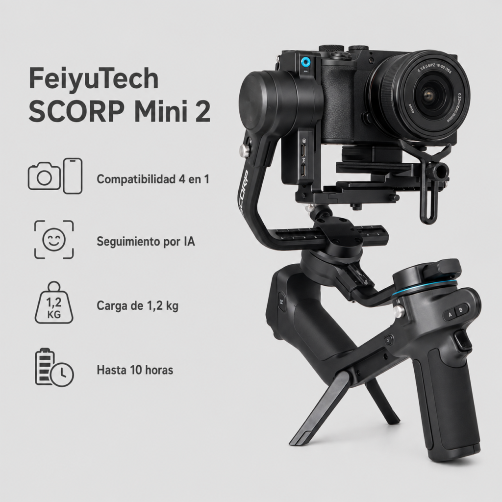 feiyutechscorp mini 2 estabilizador camara
