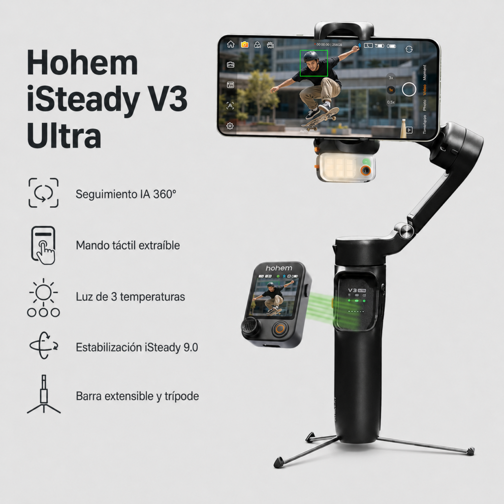 hohem isteady v3 ultra estabilizador
