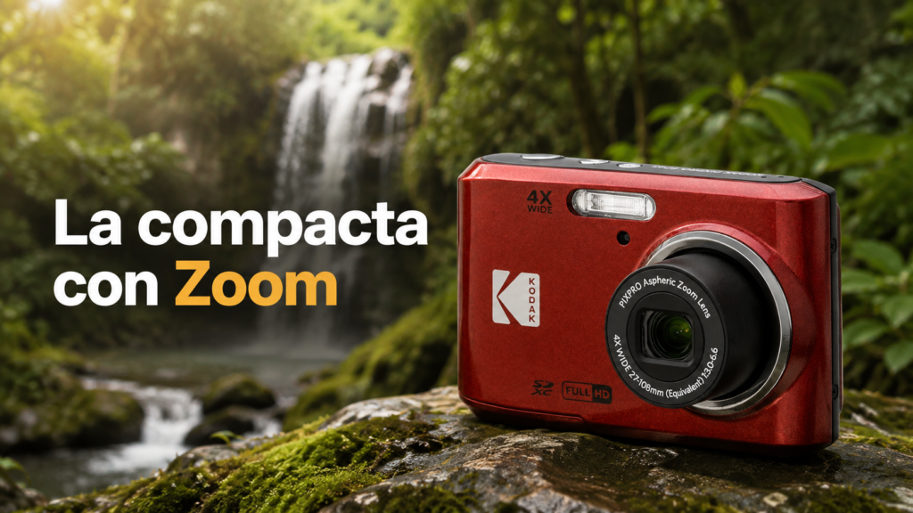 kodak pixpro fz45 review compacta con zoom
