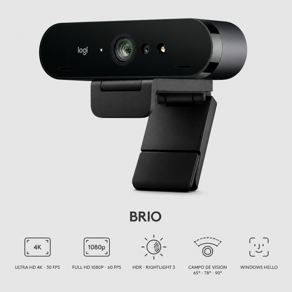 logitech brio webcam