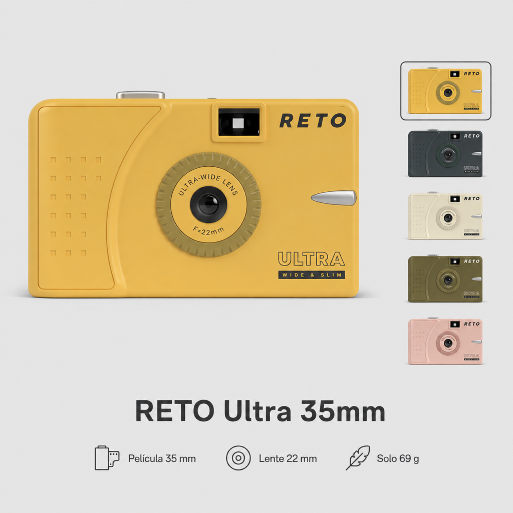 reto ultra 35mm camara analogica rollo