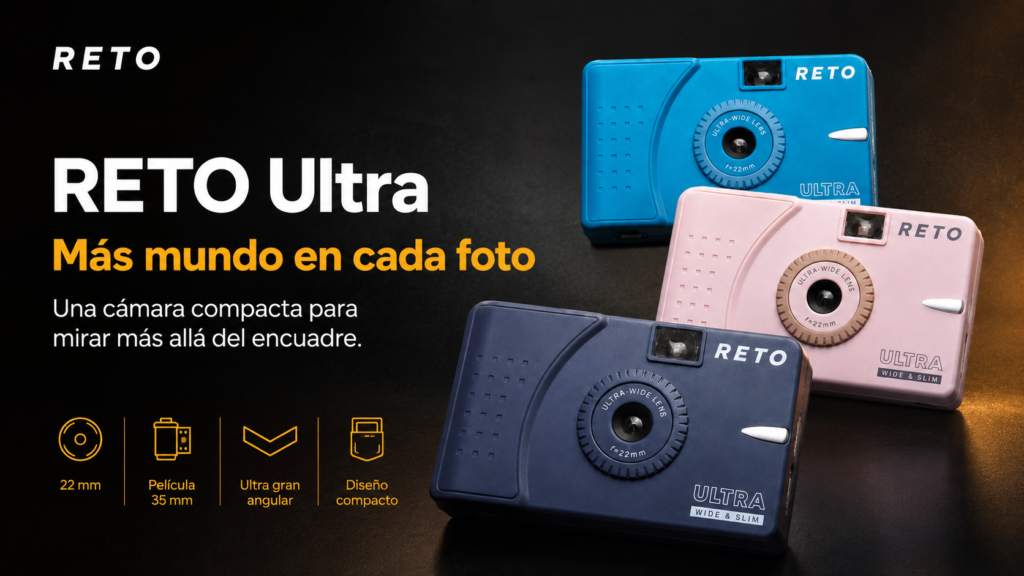 reto ultra camara analogica rollo