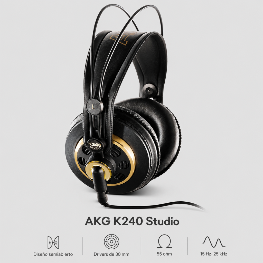 AKG K240 Studio audifonos
