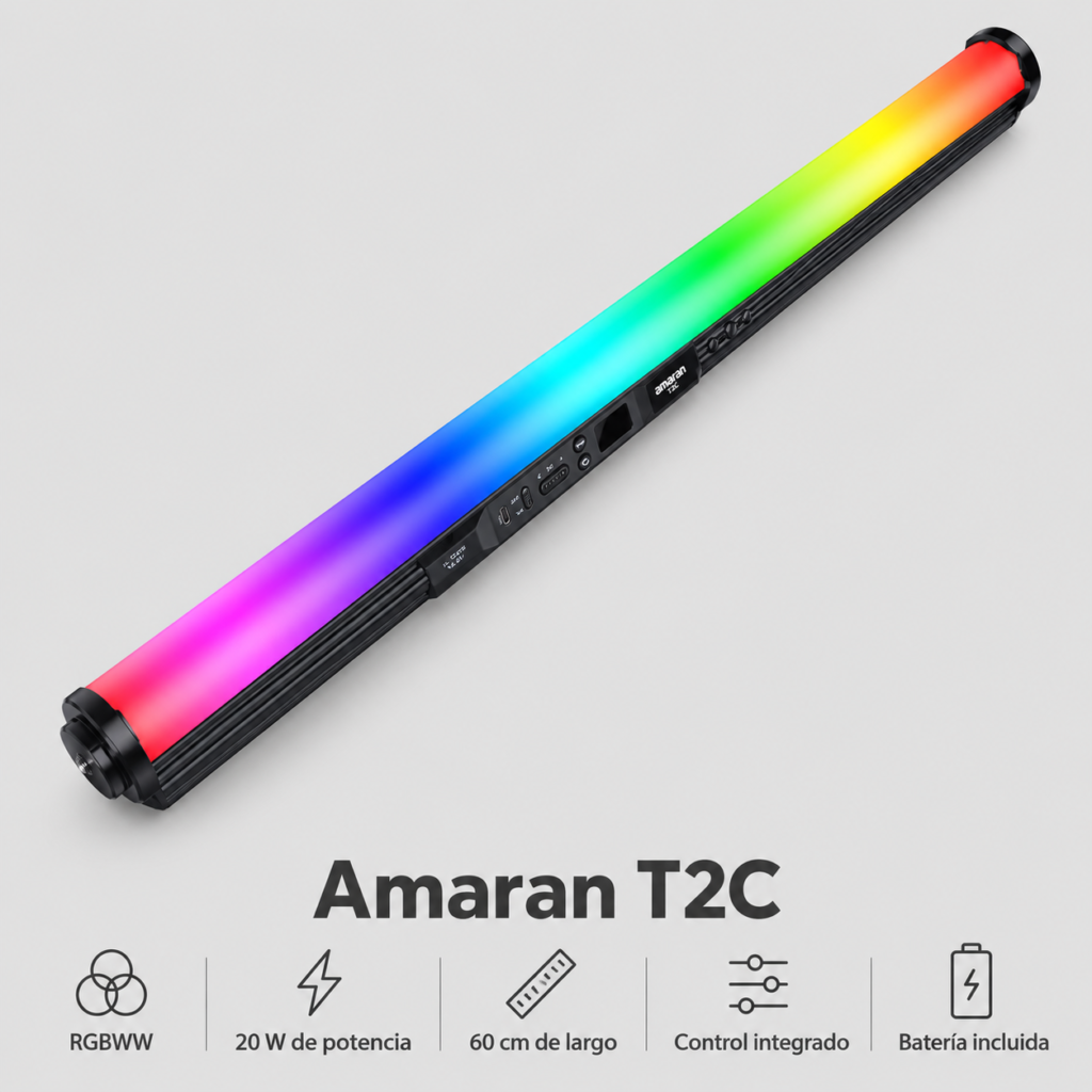 Amaran T2C tubo led rgb