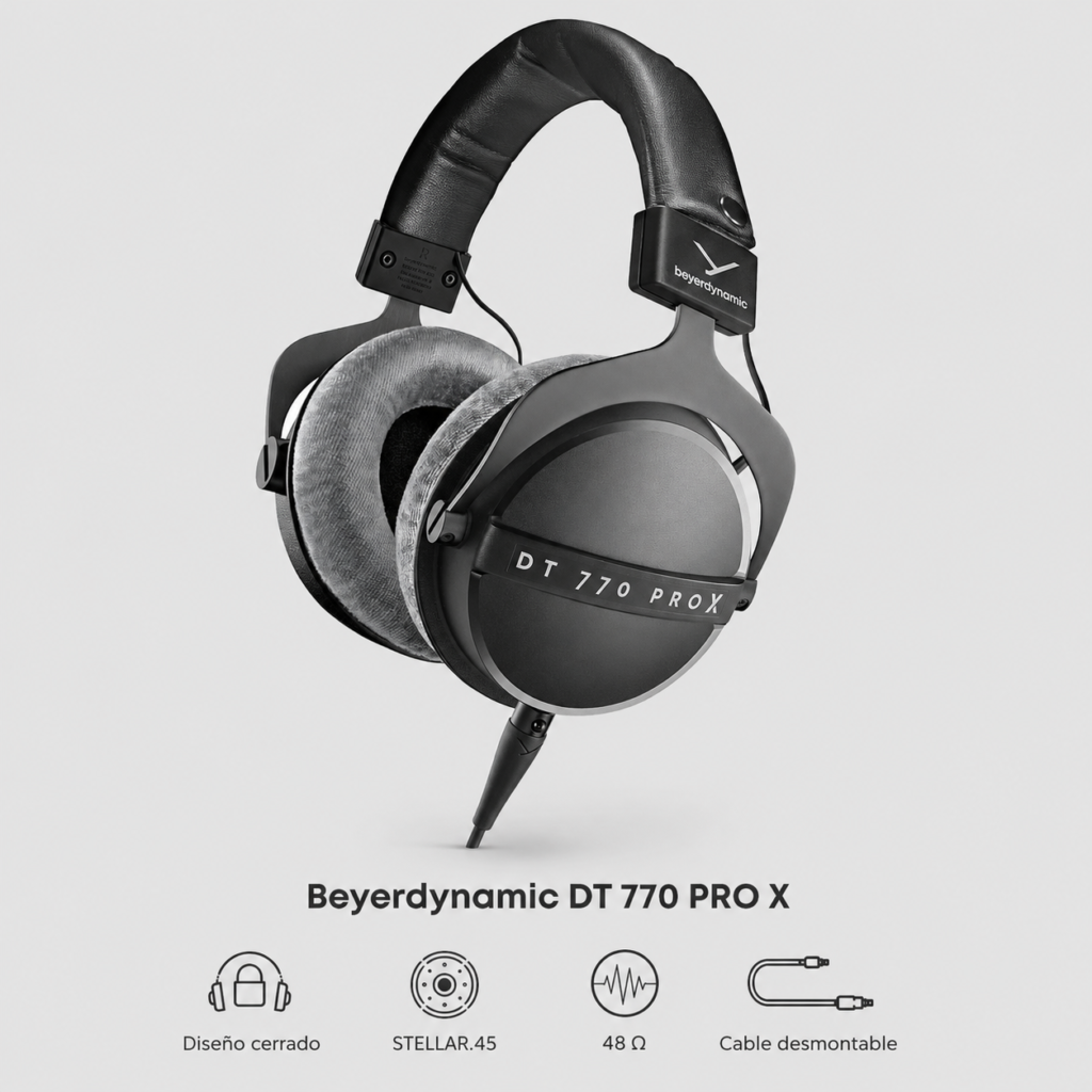 Beyerdynamic DT 770 PRO X audifonos