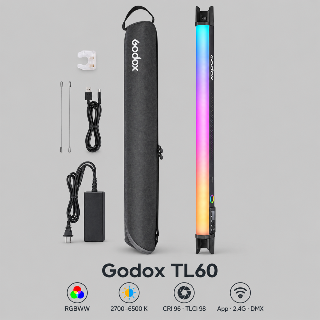 Godox TL60 luz led rgb