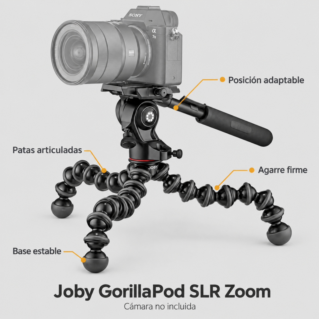 Joby GorillaPod SLR Zoom tripode para camara
