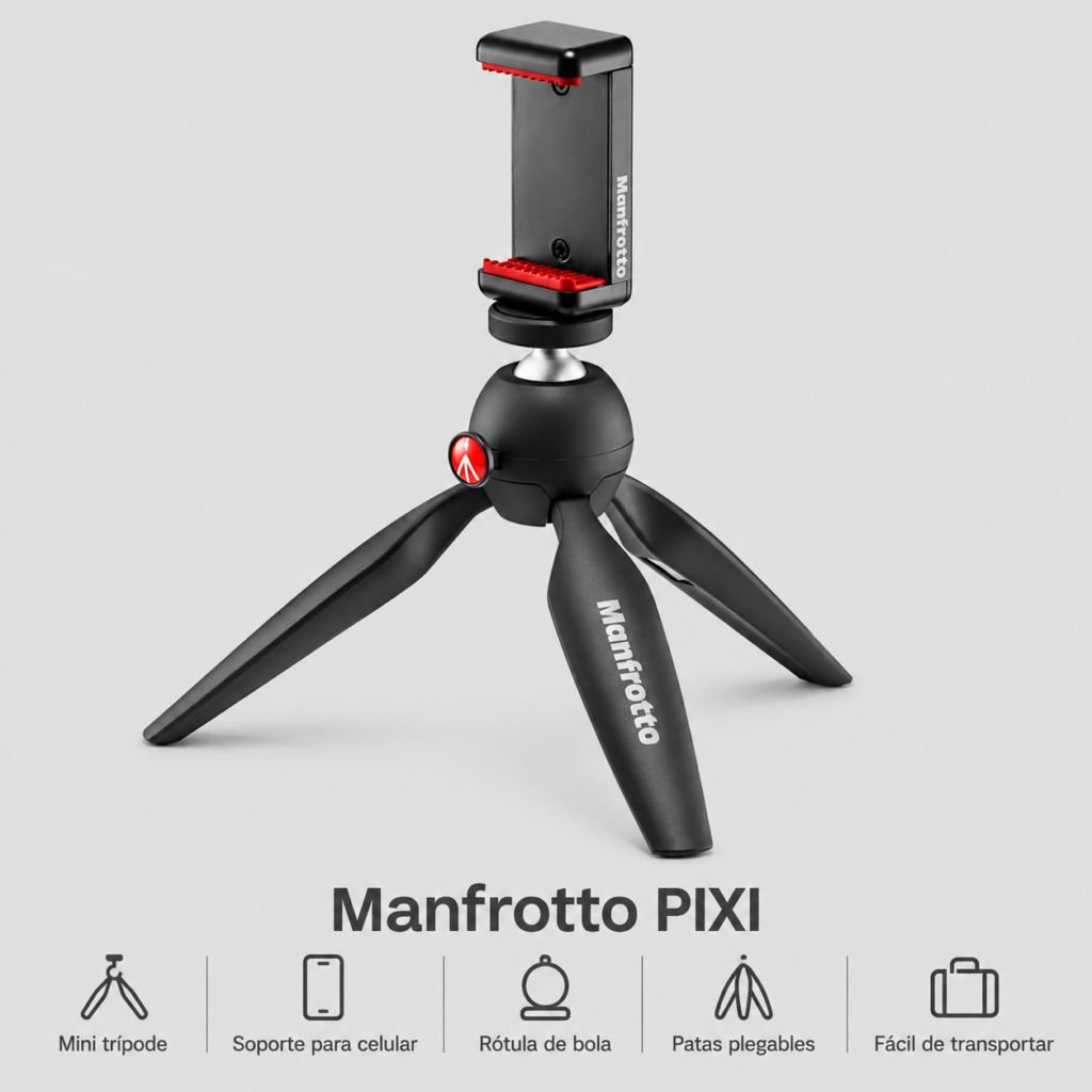 Manfrotto PIXI mini tripode