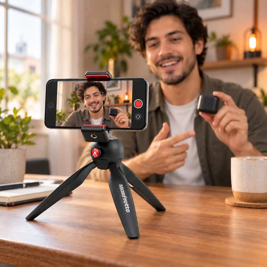 Manfrotto PIXI mini tripode para celular