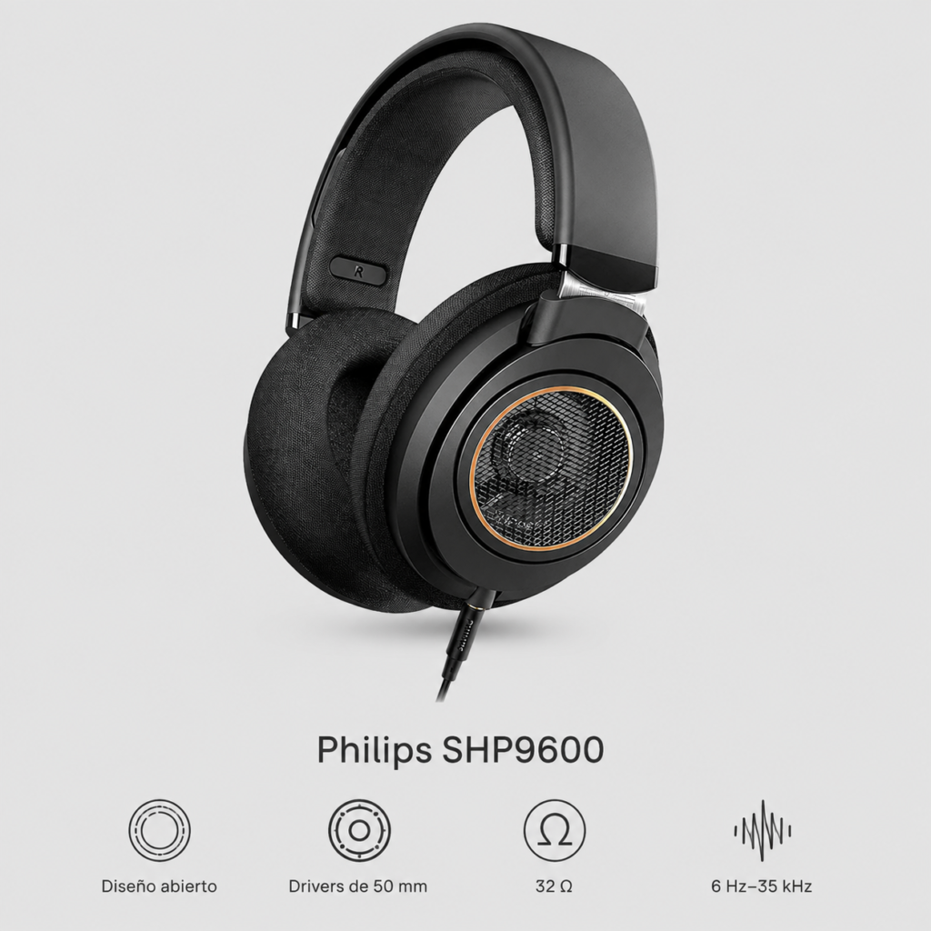 Philips SHP9600 audifonos