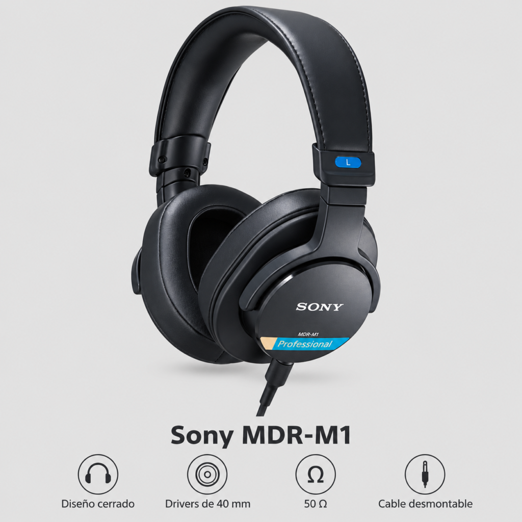 Sony MDR M1 audifonos