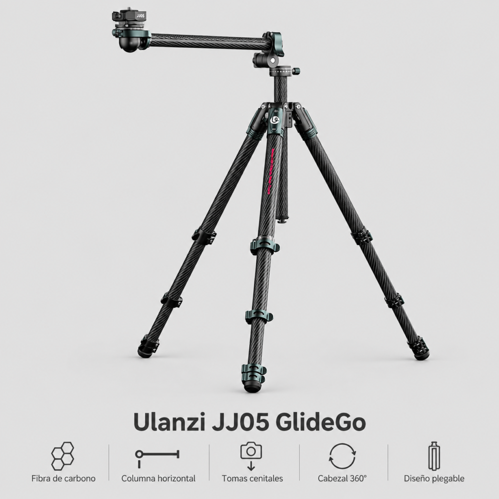 Ulanzi JJ05 GlideGo tripode para camara