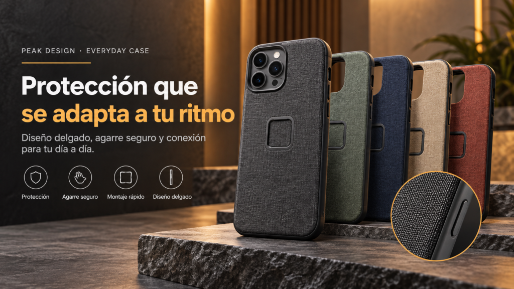 Funda Peak Design para celular: review y compatibilidad MagSafe 23 Fundas Peak Design para tu ritmo