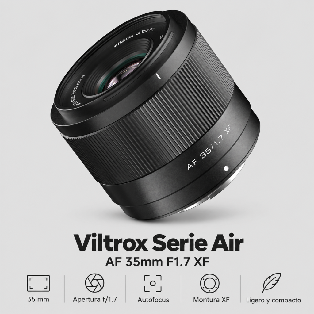 Lente Viltrox Air 35 mm F1.7 XF