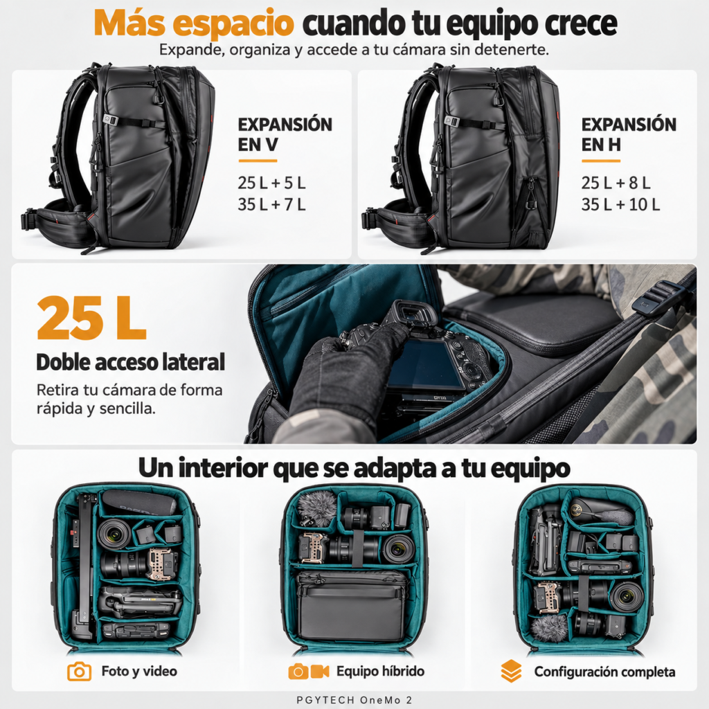 OneMo 2 mas espacio para tu equipo